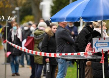 Covid. Pronostican hasta 400 mil casos diarios en Alemania en diciembre