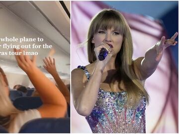 Video. Fans convierten vuelo retrasado en un concierto improvisado de Taylor Swift