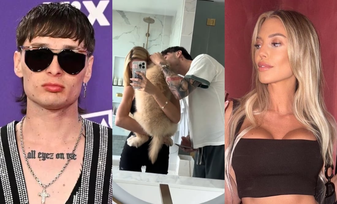 Peso Pluma y Hanna Howell terminan su relación y ella publica un desolador mensaje. ¿La engañó? Foto: EFE / TikTok / Instagram @hannah0well