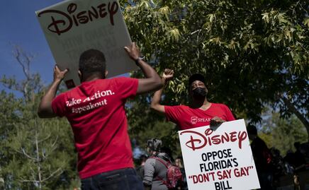 Empleados de Disney protestan contra la polémica ley "No digas gay"