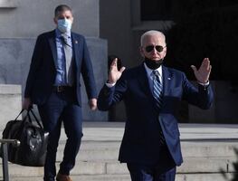 A Biden le extirpan un pólipo benigno del colon pero precanceroso