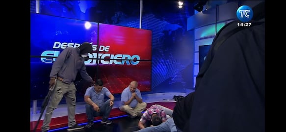 Televisión en Ecuador: Policía despliega unidades especializadas tras toma de canal por hombres armados
