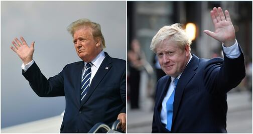 Trump encuentra a su alma gemela en Boris Johnson