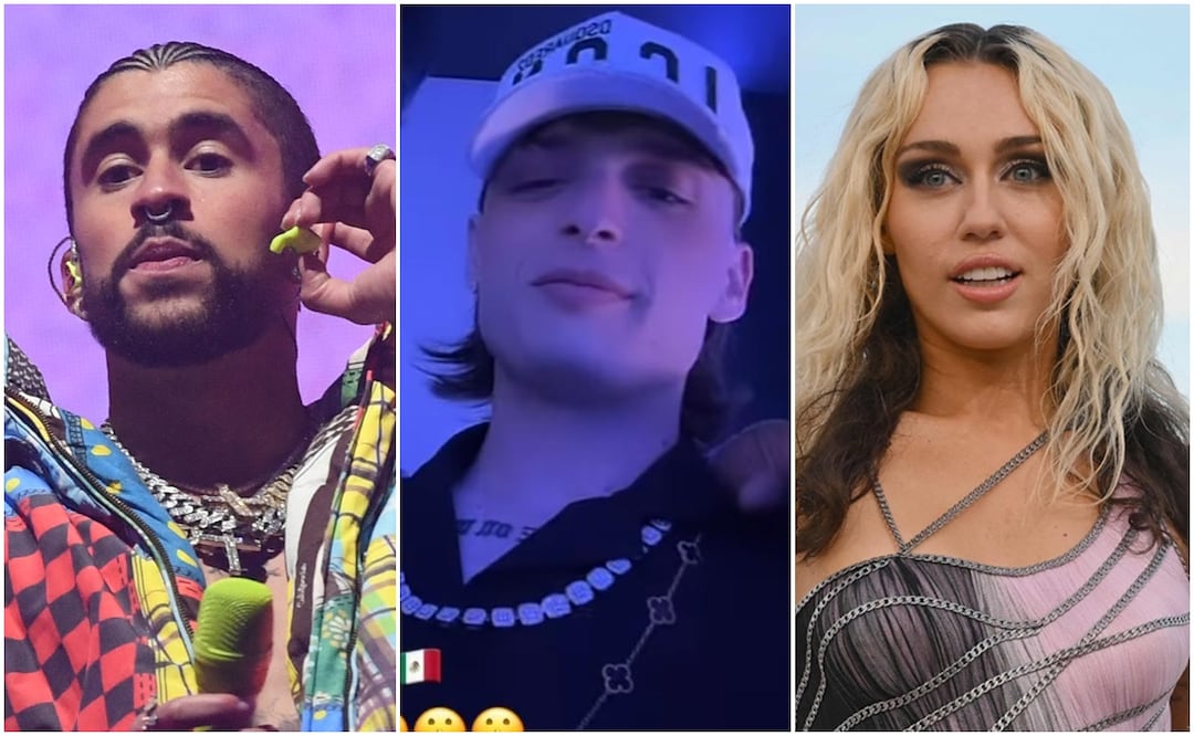 Peso Pluma desbancó a Bad Bunny y Miley Cyrus en las principales listas de popularidad. Foto: AFP/Instagram