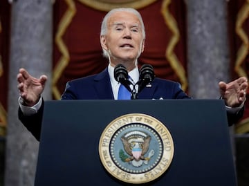 Biden culpa del asalto al Capitolio a Trump, sus 'mentiras' y su 'ego herido'