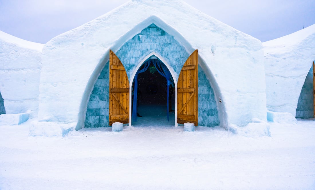 Hotel de hielo. iStock/ Approved Photography