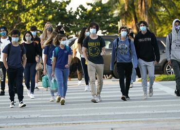 Covid-19. Con más de 5 mil casos, Florida vuelve a nivel de agosto