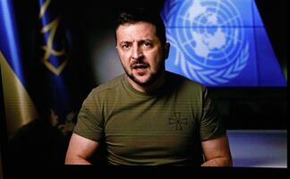 Zelenski asegura que Moscú ayudó a Hamás en su ataque a Israel