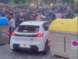 Atropello en el Espanyol-Barcelona: ¿Ataque terrorista o accidente?; la policía detiene a conductora