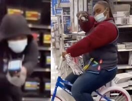 Despiden a empleados de Walmart por jugar a dispararse con escáneres de precios