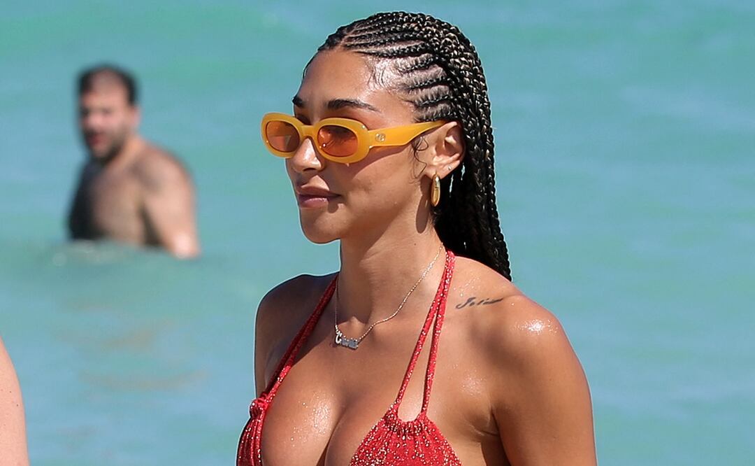 Chantel Jeffrie lució diminuto bikini. Foto: Mega/The Grosby Group
