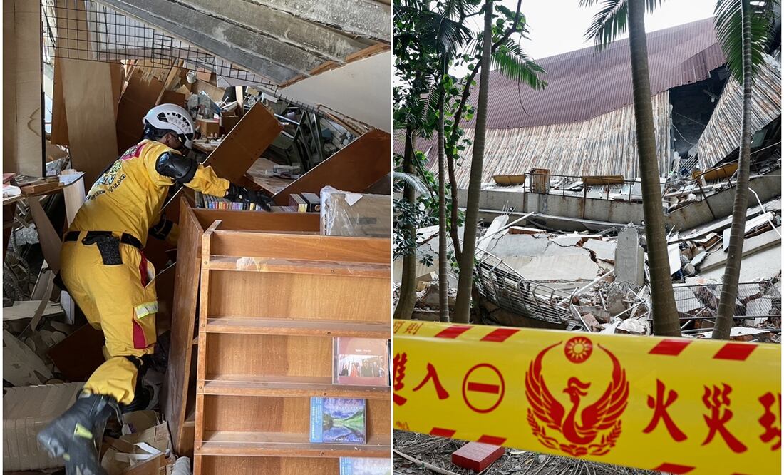 Terremoto en Taiwán. Van al menos nueve muertos y cientos de heridos por el sismo de 7.4. Foto: EFE