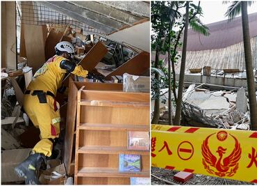 Terremoto en Taiwán. Van al menos nueve muertos y cientos de heridos por el sismo de 7.4