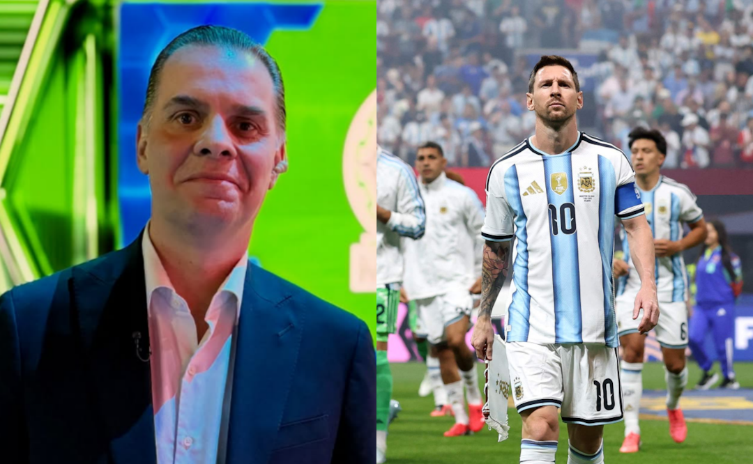 Christian Martinoli defiende a Argentina y las redes explotan: “Es el equipo más odiado del mundo”. Foto: Instagram / AFP