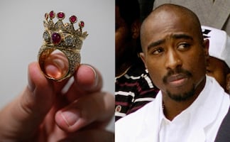 Anillo del rapero Tupac vendido por más de un millón de dólares en subasta