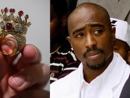 Anillo del rapero Tupac vendido por más de un millón de dólares en subasta