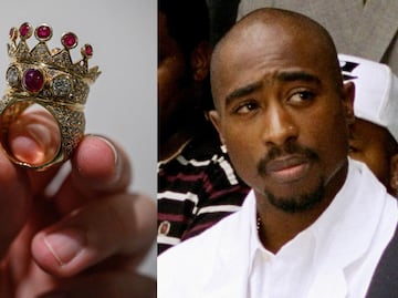 Anillo del rapero Tupac vendido por más de un millón de dólares en subasta