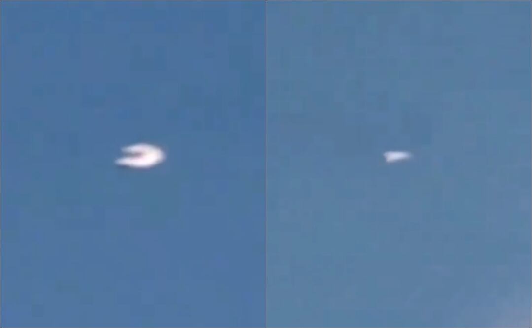Imagen inédita: OVNI sobrevuela Canadá antes de ser derribado por un caza estadounidense. Foto: Captura X