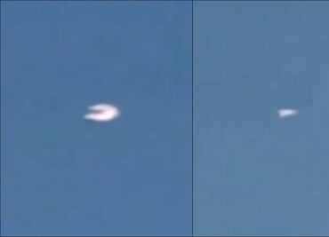 Imagen inédita: OVNI sobrevuela Canadá antes de ser derribado por un caza estadounidense