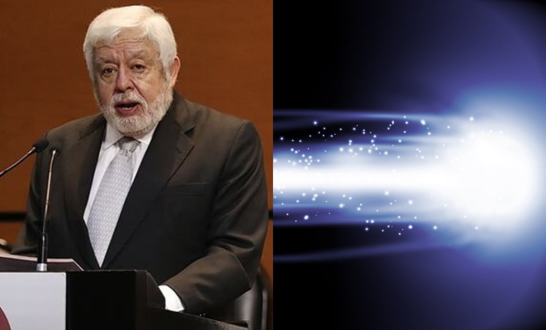 Jaime Maussan alerta objeto interestelar 3IATLAS que se acerca a la Tierra podría ser una nave alienígena. Foto: EL UNIVERSAL / Berenice Fregoso / Canva