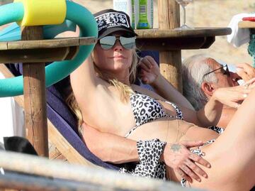 Heidi Klum y el bikini animal print con el que encendió el verano en Italia