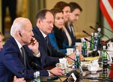 Biden: Putin se creía "duro", pero topó con la "voluntad de hierro de EU"