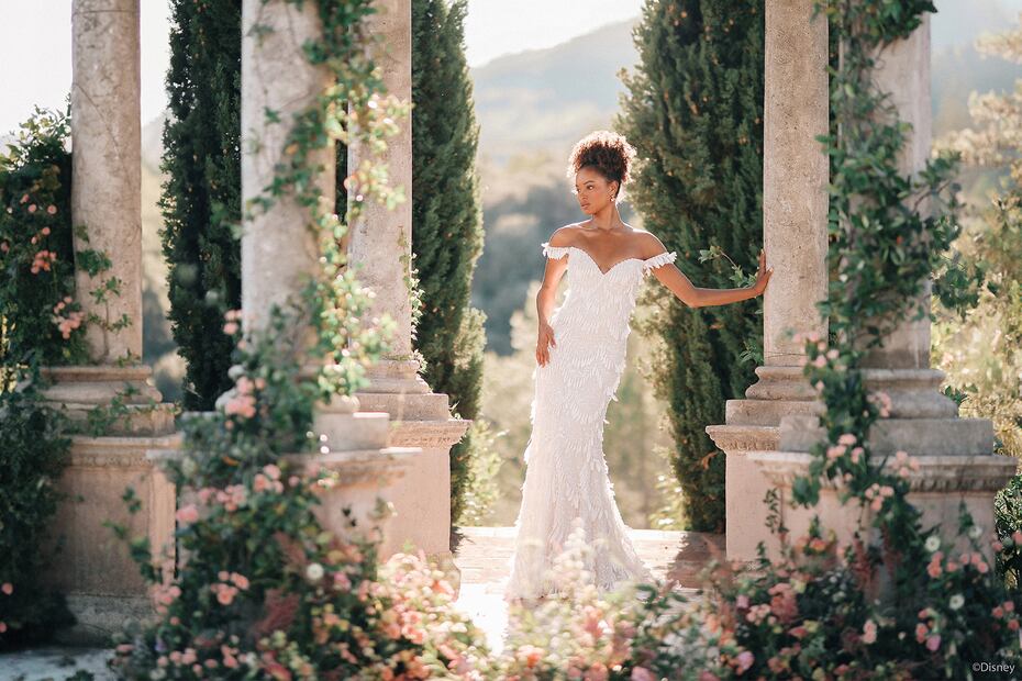 Foto Cortesía Disney World Latino. (Disney's Fairy Tale Weddings/Allure Bridals)