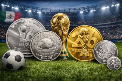 Monedas del Mundial FIFA 2026 en México: características, valor y materiales