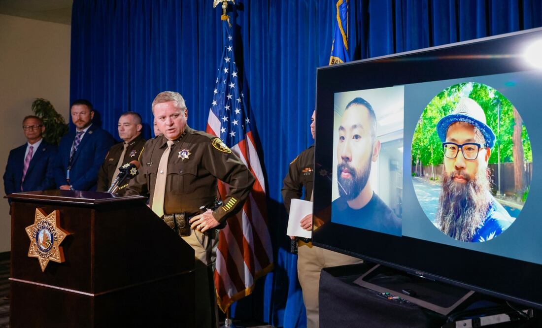 Gobierno de EU presenta cargos contra un hombre por incendiar vehículos de Tesla en Las Vegas. Foto: Bizuayehu Tesfaye/Las Vegas Review-Journal via AP