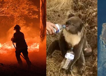 Bomberos de EU y Canadá llegan a Australia para combatir incendios