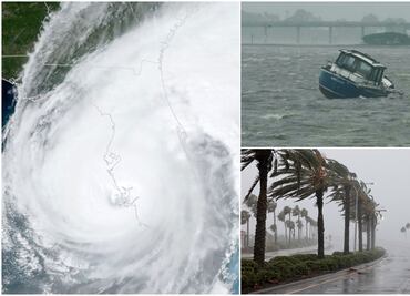 Huracán Ian golpea a Florida; hay un millón de hogares sin electricidad