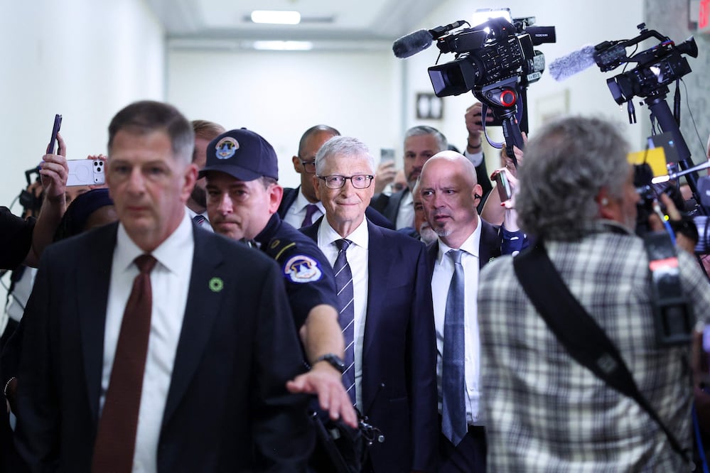 "Nunca victimicé a nadie": Bill Gates rompe el silencio sobre Epstein. Tom Brenner/Getty Images/AFP