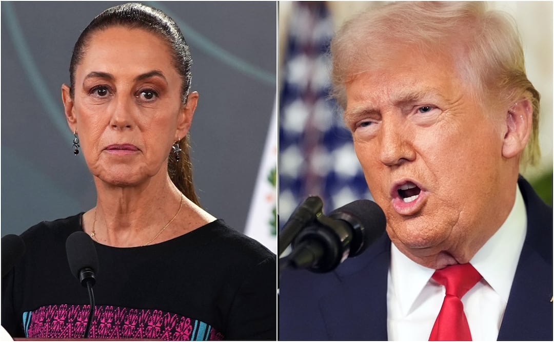 Sheinbaum llama al diálogo con EU: "Si es necesario hablemos con el presidente Trump". Foto: EFE