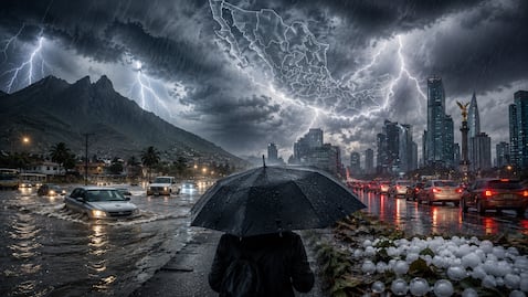 ¿Se viene el caos? Fuertes lluvias, granizo y vientos azotarán la CDMX durante la noche