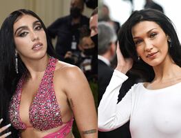 Hija de Madonna y Bella Hadid seducen para Mugler con catsuits transparentes