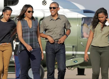 La foto de 'Thanksgiving' de los Obama desata reacciones