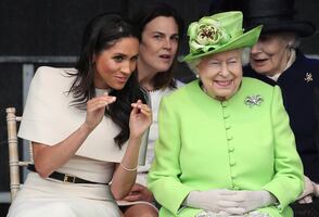 Así fue la primera vez en que la reina Isabel regañó a Meghan Markle: “¡En esta familia no…!”