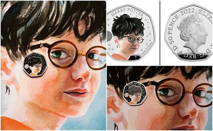 Reino Unido lanza colección de moneda de "Harry Potter"