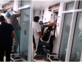 Muere niña tras quedar atrapada en elevador de una clínica del IMSS