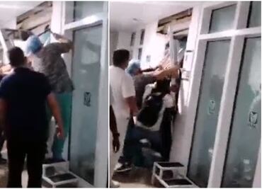 Muere niña tras quedar atrapada en elevador de una clínica del IMSS