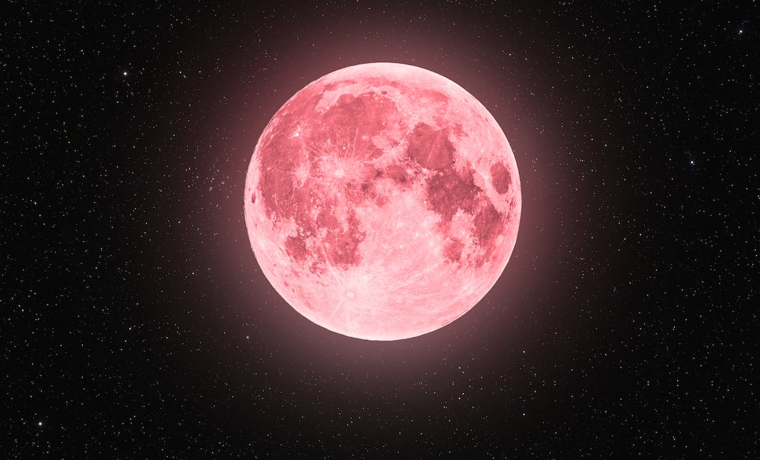 Luna Rosa 2024. ¿Cómo y cuándo ver este fenómeno astronómico en abril? Foto: iSTOCK- Dzika_mrowka