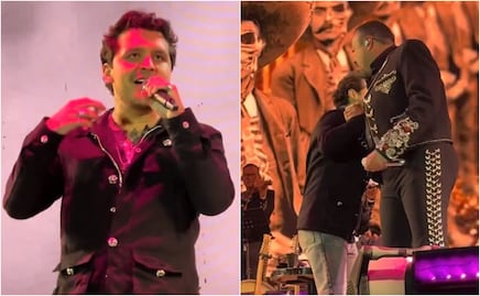 Christian Nodal canta con Pepe Aguilar y lo critican por subir de peso: “Cazzu te tenía mejor”
