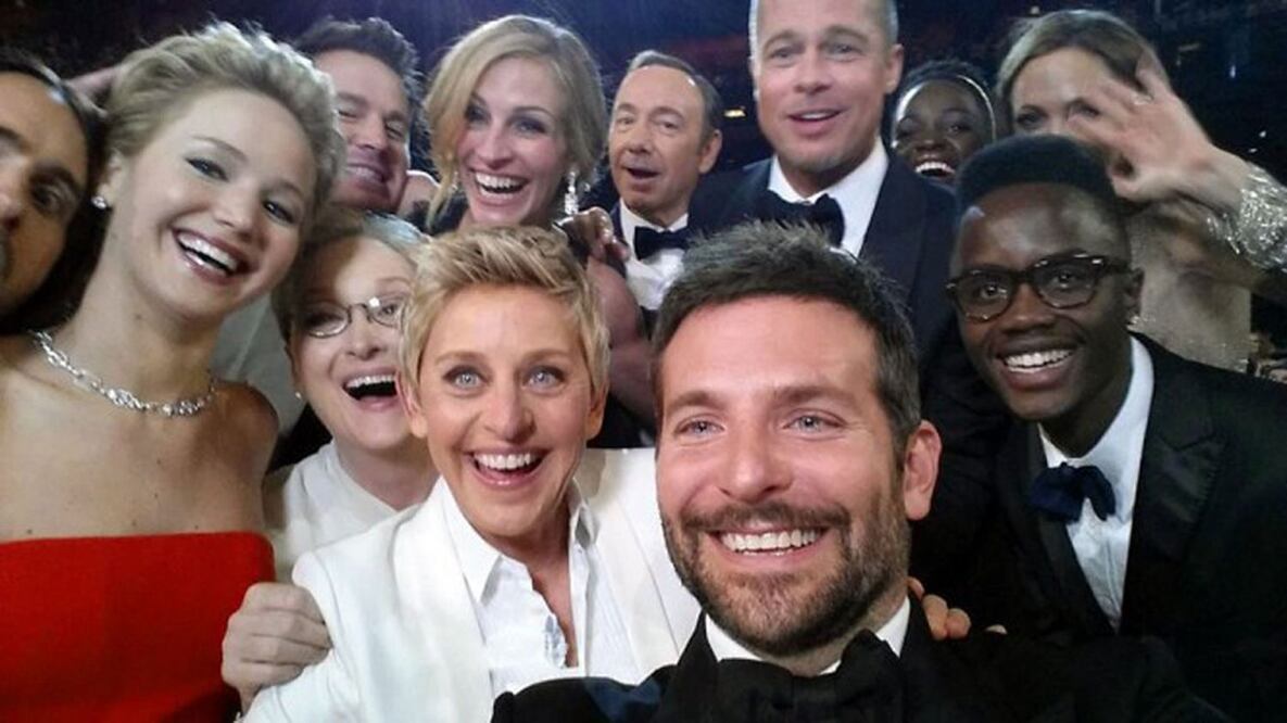 Premios Oscar 2024: ¿La emblemática selfie de Ellen DeGeneres atrajo una maldición?¿Qué pasó con los actores? Foto: REX Features/Shutterstock /The Grosby Group