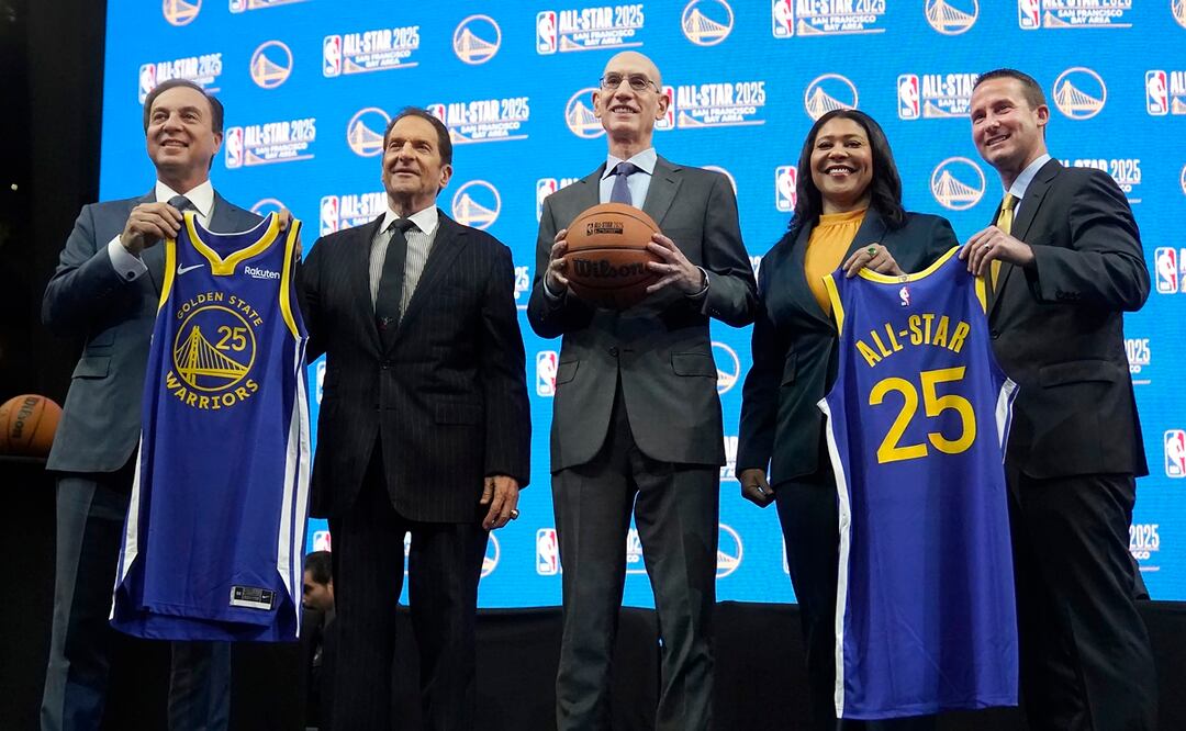 San Francisco recibirá el gran juego de All Stars de la NBA en 2025. Foto: AP