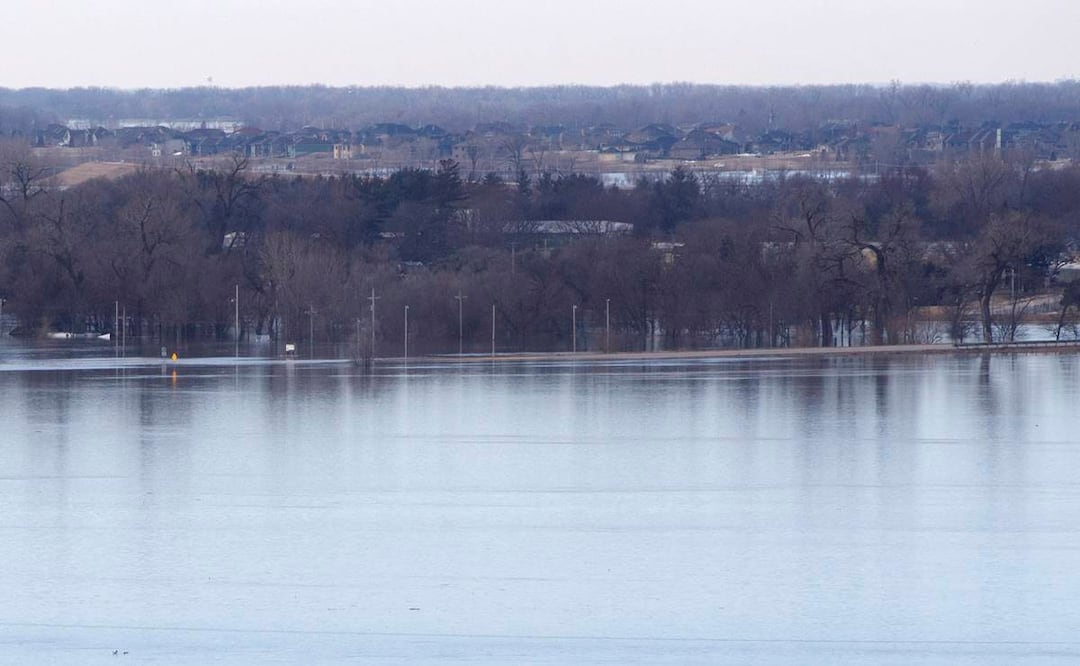 Río Elkhorn en Nebraska. Foto: AP