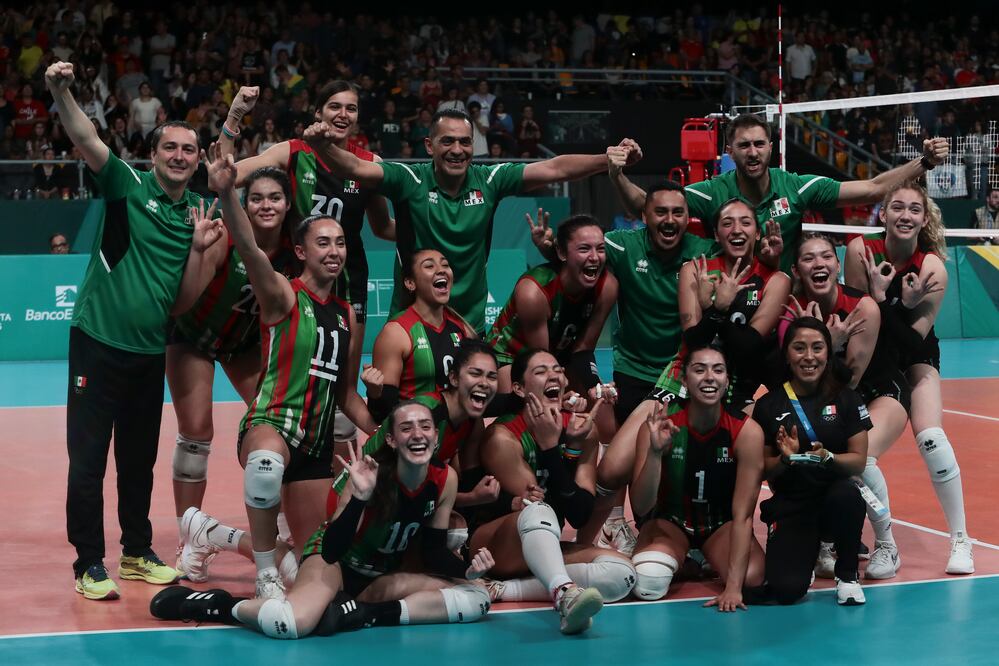 ¡Histórico Triunfo! México Conquista el Bronce en un Épico Encuentro contra Argentina en Santiago-2023. EFE/ Osvaldo Villarroel