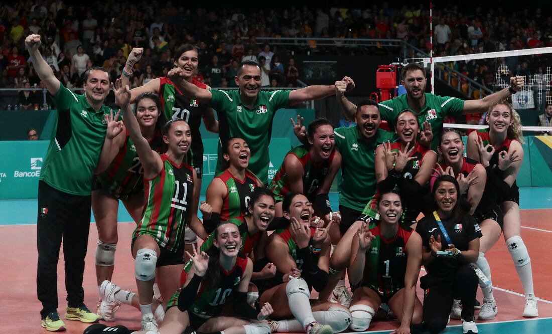 ¡Histórico Triunfo! México Conquista el Bronce en un Épico Encuentro contra Argentina en Santiago-2023. EFE/ Osvaldo Villarroel