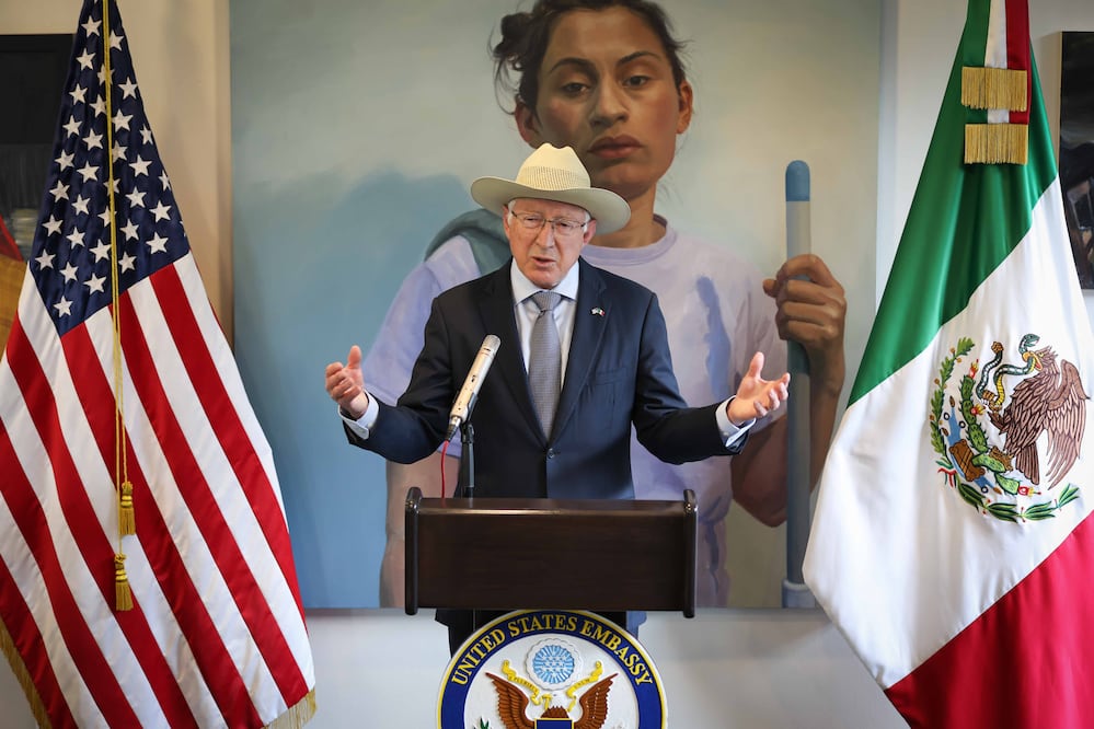 Estados Unidos respalda a su embajador en México ante controversia por Reforma Judicial. Foto: Diego Simón Sánchez