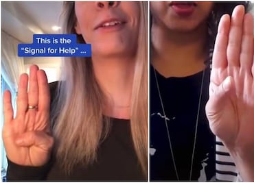Gracias a señas de TikTok, rescatan a mujer de secuestro en EU