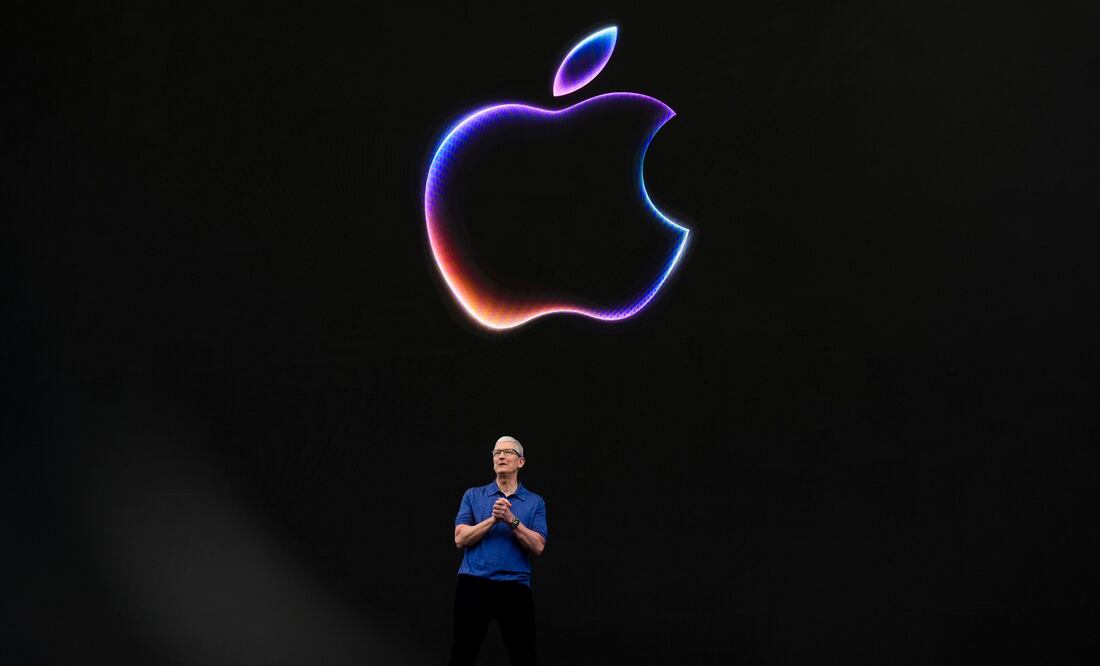 Apple presenta nuevo sistema de inteligencia artificial 'Apple Intelligence' para todos sus productos. Foto: AP